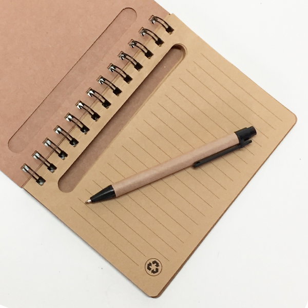 Set Cuaderno - Libreta - Memo Set Tapa Cartón +