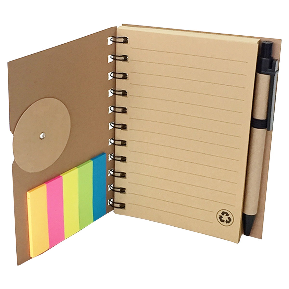 Set Cuaderno - Libreta - Memo Set Tapa Cartón +