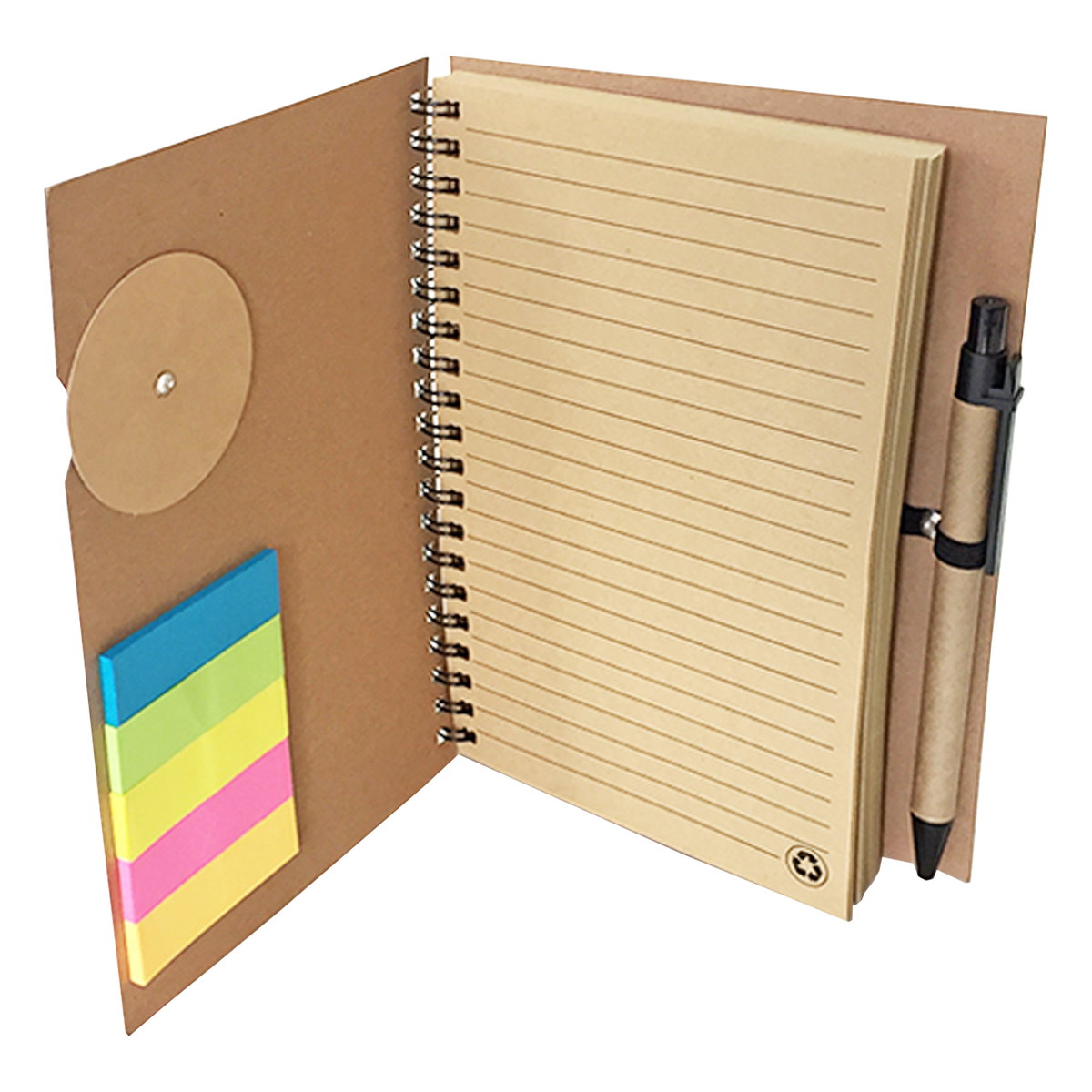Set Cuaderno - Libreta - Memo Set Tapa Cartón +