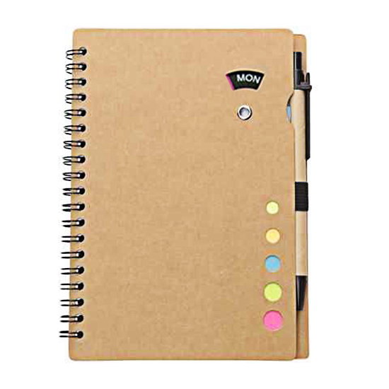 Set Cuaderno - Libreta - Memo Set Tapa Cartón +