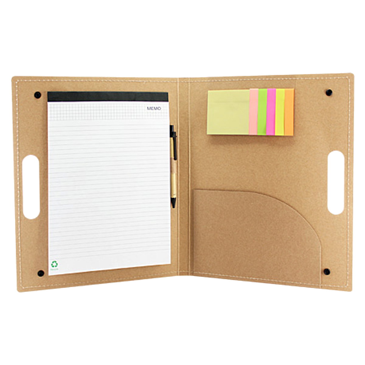 Carpeta Ecológico N55 cartón reciclado 34x28 cm