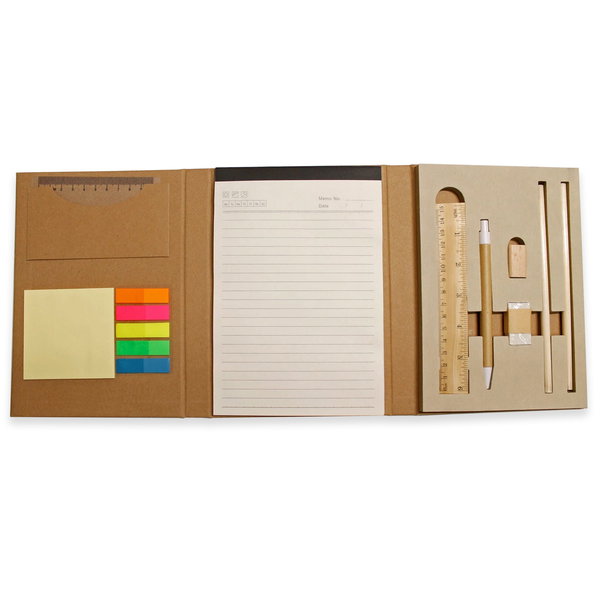 Carpeta Ecológico K561 cartón reciclado personalizado con logo empresa - Merchandising corporativo Chile
