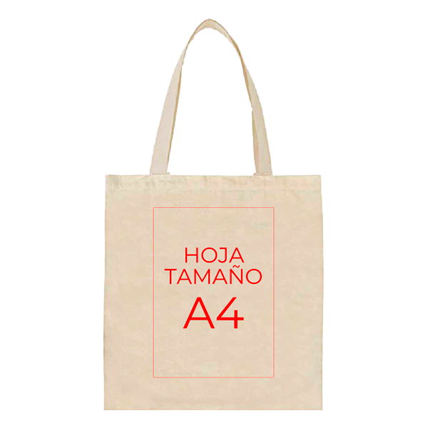 Bolsa Algodón Al05 100% algodón 38 x 41 cm