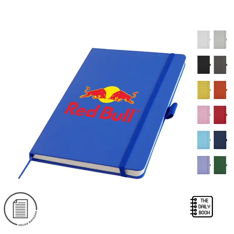 Cuaderno Stanford tapa de PVC A5 personalizado con logo empresa - Tapa Dura corporativo Chile