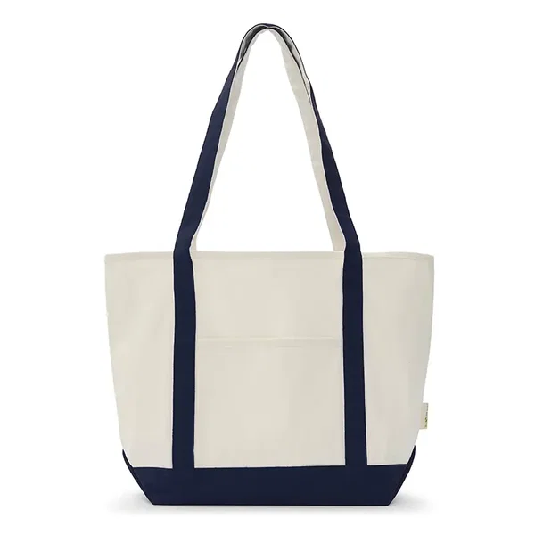 Tote Malibu lona canvas 12 oz personalizado con logo empresa - Merchandising corporativo Chile