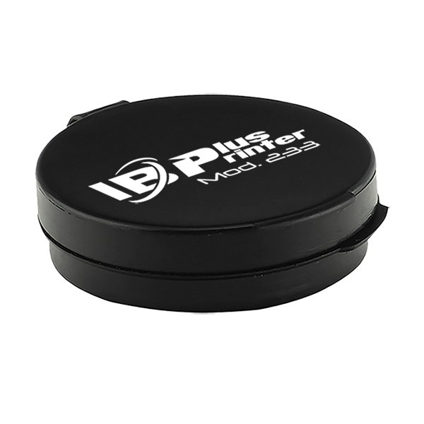Huellero Tampón Dactilar 233 plástico Ø34 mm personalizado con logo empresa - Merchandising corporativo Chile