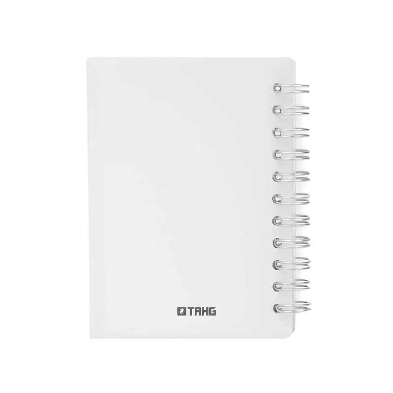 Cuaderno Mas 60 hojas, tapa de plástico