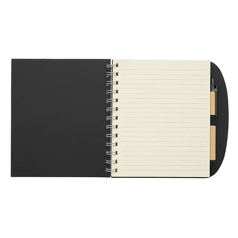 Cuaderno Eco 2 cartón reciclado, espiral metálica
