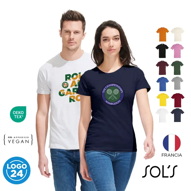 Polera Regent 100% algodón semi-peinado personalizado con logo empresa - Poleras Corporativas corporativo Chile