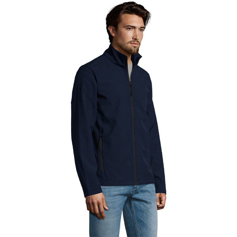 Chaqueta Softshell Race Hombre 96% poliéster