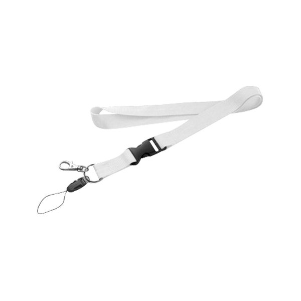 Lanyard Premium Texturado poliéster texturado personalizado con logo empresa - Merchandising corporativo Chile