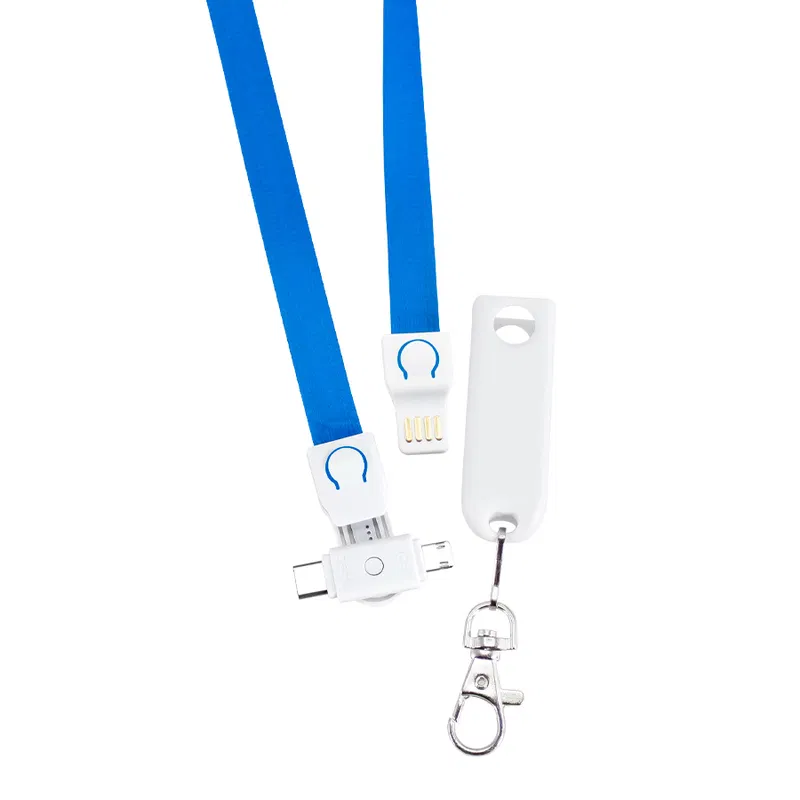 Connect Lanyard Multicargador poliéster
