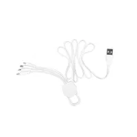 Connect Multicargador Blanco plástico TPE