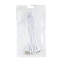 Connect Multicargador Blanco plástico TPE