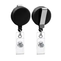Yo-Yo Porta-Credencial plástico, clip metálico