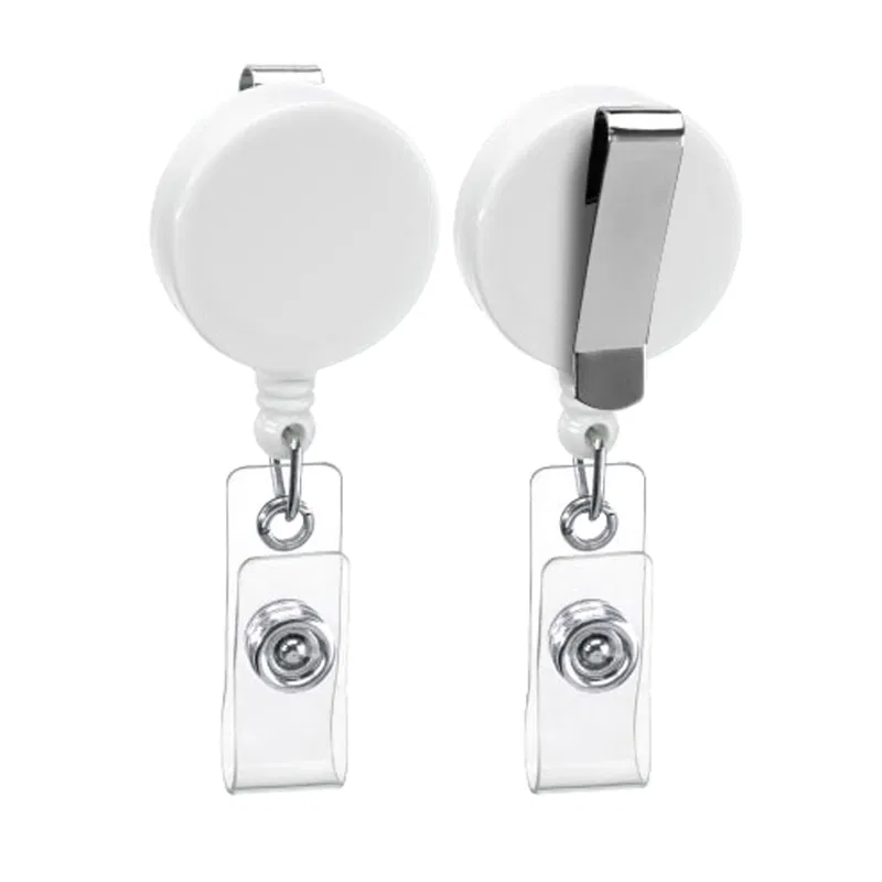 Yo-Yo Porta-Credencial plástico, clip metálico