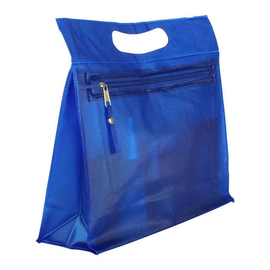 Cosmetiquero Grande De Pvc PVC cremallera — vista destacada