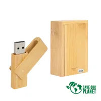 Usb Pendrive Giro 64gb De Bamboo USB 2.0