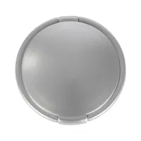 Espejo Plateado Doble plástico rígido