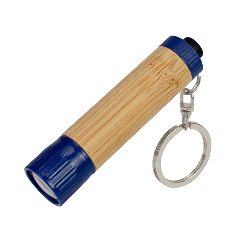 Llavero-Linterna Led Cuerpo Bamboo bambú, LED Llavero-Linterna Led Cuerpo Bamboo bambú, LED