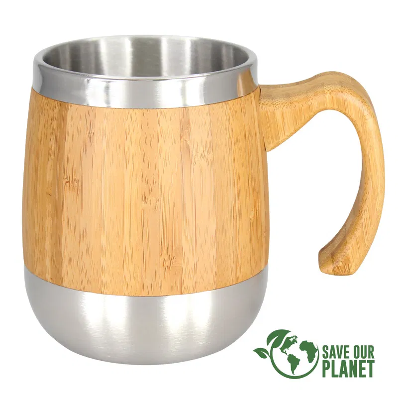 Tazón Cervecero De Bamboo 450cc bambú Tazón Cervecero De Bamboo 450cc bambú