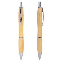 Bolígrafo Ecológico De Bamboo Wind bambú retráctil