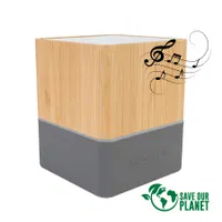 Parlante Altavoz Grande De Bamboo Great 1200mAh