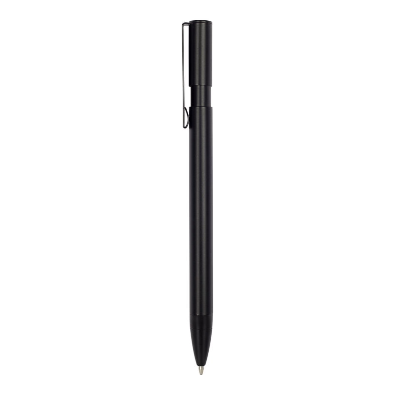 Bolígrafo Mulhouse metal con plástico negro
