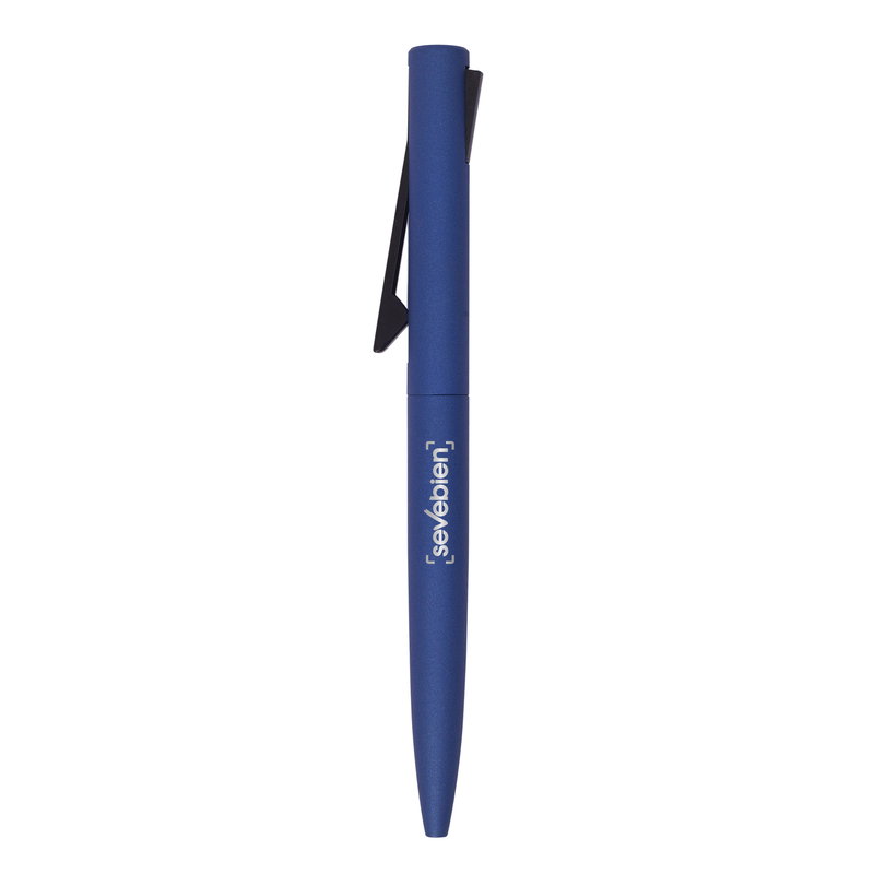 Bolígrafo Brest Tinta Azul cuerpo metálico