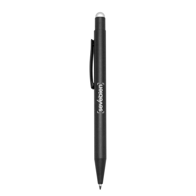 Boligrafo Touch Centauro metálico negro mate Boligrafo Touch Centauro metálico negro mate
