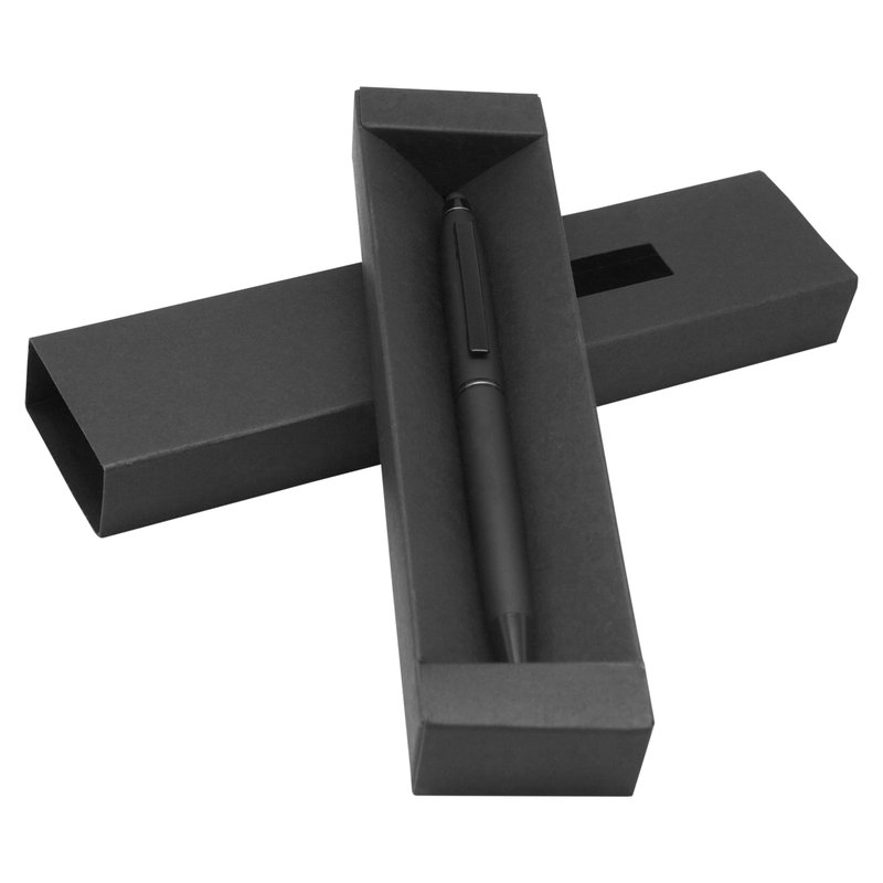 Boligrafo Touch Altair Tinta Azul metal negro