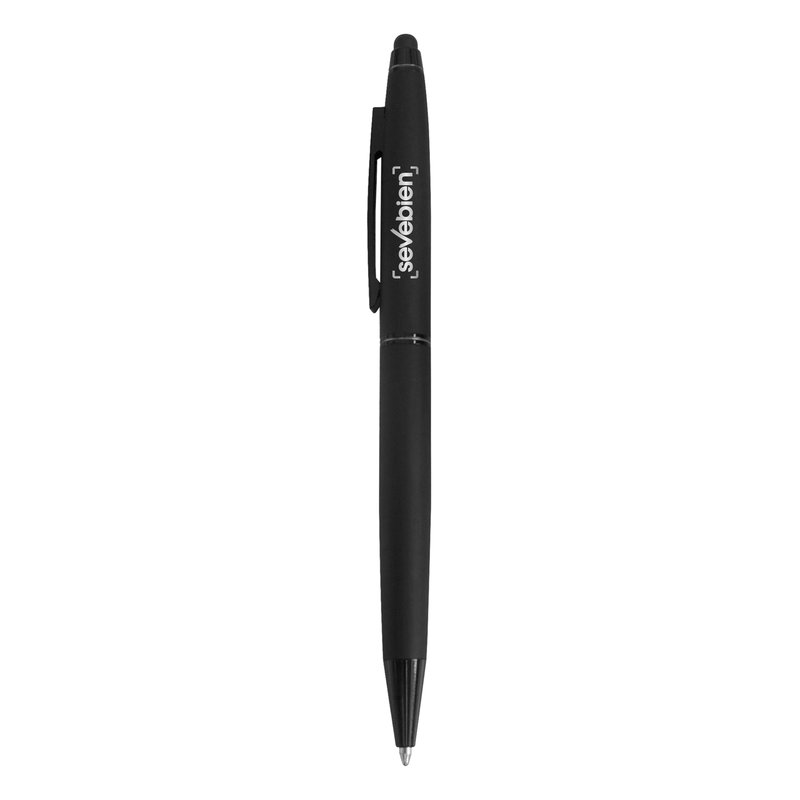 Boligrafo Touch Altair Tinta Azul metal negro