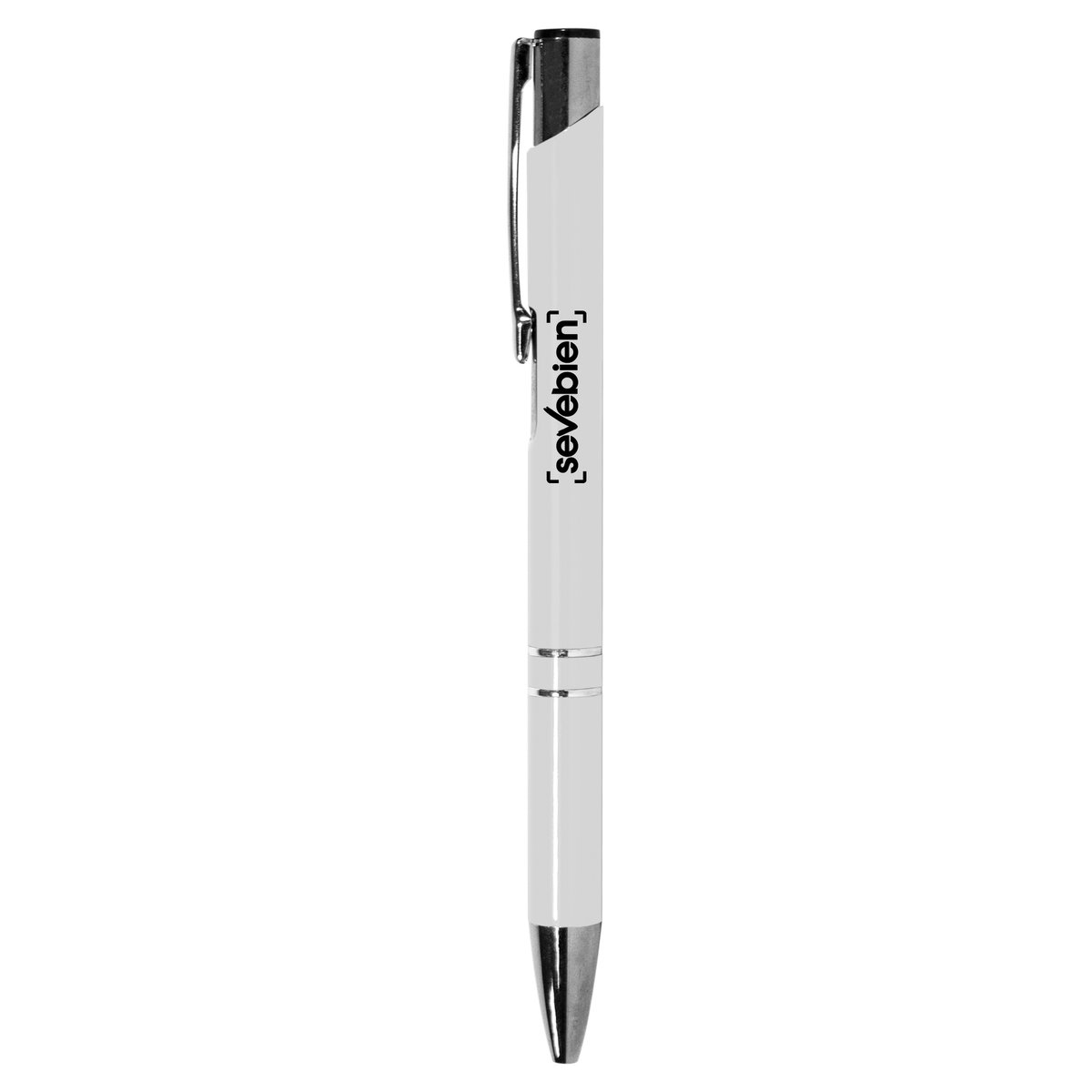 Bolígrafo ¨burma¨ aluminio retráctil personalizado con logo empresa - Merchandising corporativo Chile