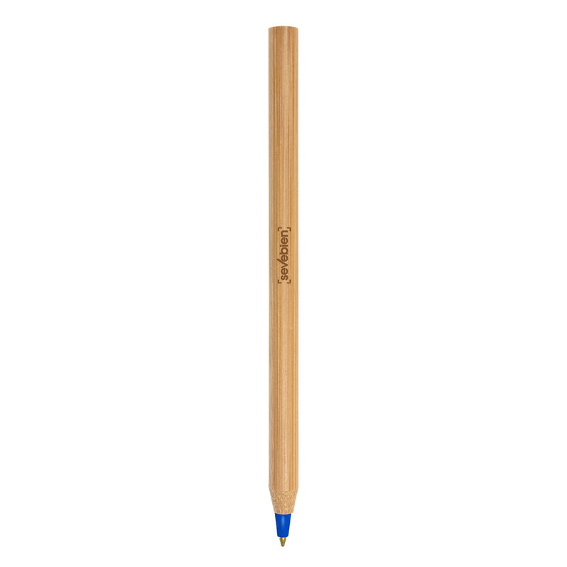 Boligrafo De Bambú Verywood Tinta Azul hexagonal