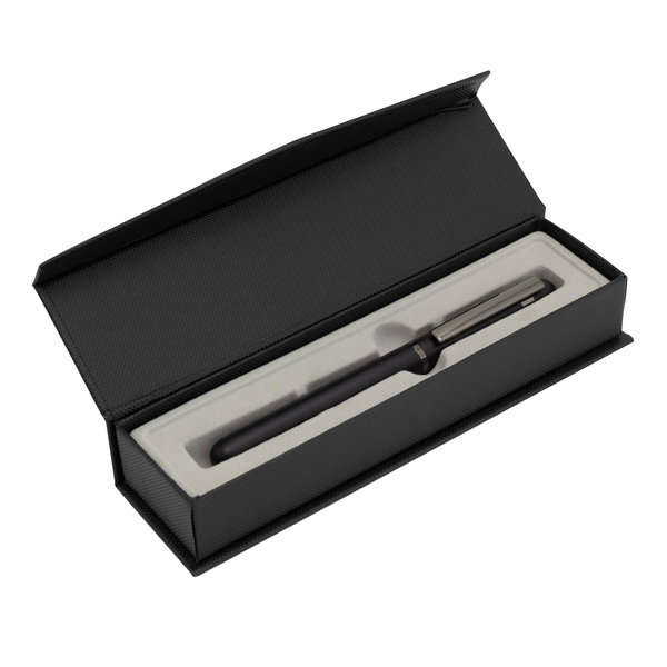 Roller Silverfield Ii aluminio, estuche magnético personalizado con logo empresa - Merchandising corporativo Chile