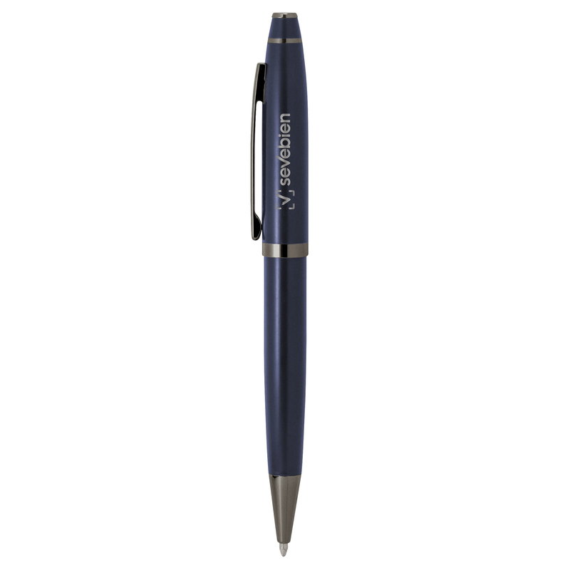 Bolígrafo Zeppelin mate clip metálico
