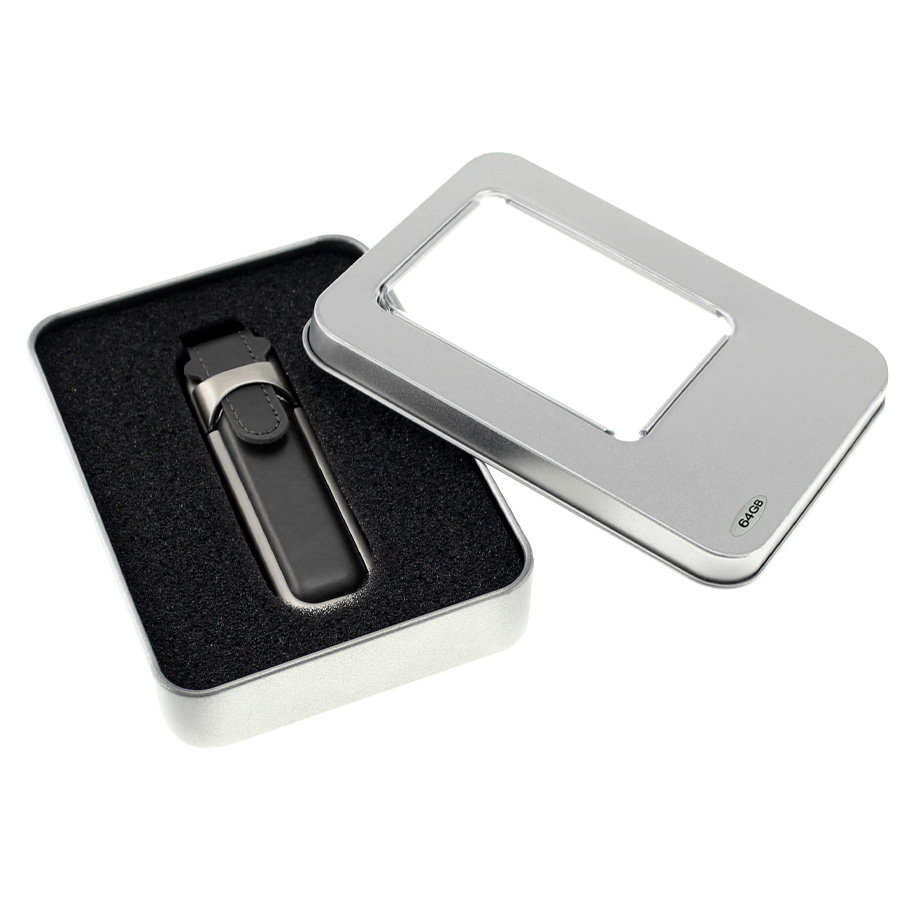 Usb Pendrive 64gb De Eco-Cuero 64 GB aluminio — vista destacada