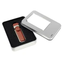 Usb Pendrive 64gb De Eco-Cuero 64 GB aluminio