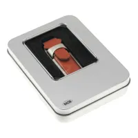 Usb Pendrive 64gb De Eco-Cuero 64 GB aluminio