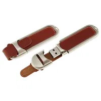 Usb Pendrive 64gb De Eco-Cuero 64 GB aluminio