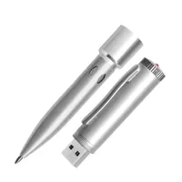 Usb Bolígrafo Metálico Pendrive 32gb acero