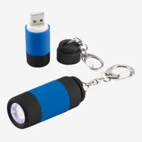 Llavero-Linterna Led Cargador Usb recargable