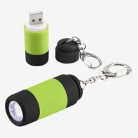 Llavero-Linterna Led Cargador Usb recargable