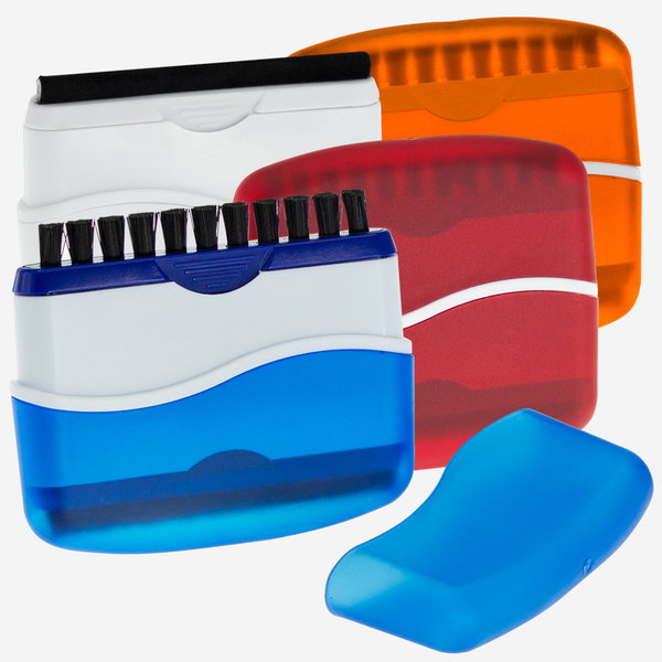 Kit De Limpieza Teclado Y Pantalla, plástico rígido personalizado con logo empresa - Merchandising corporativo Chile
