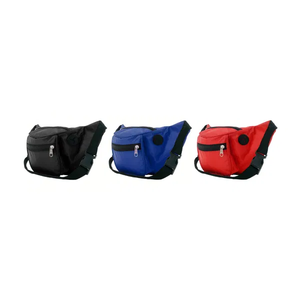 Banano Kangoo poliéster 420D personalizado con logo empresa - Merchandising corporativo Chile