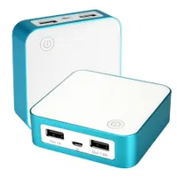 Cargador Deluxe Power Bank 8400mah plástico rígido