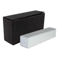 Cargador Power Bank Metálico 2200mah inox