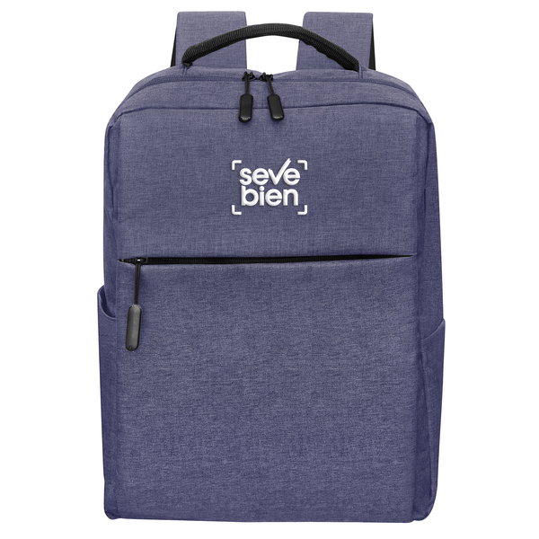 Mochila Tribeca textil 29 x 41 x 12 cm personalizado con logo empresa - Merchandising corporativo Chile
