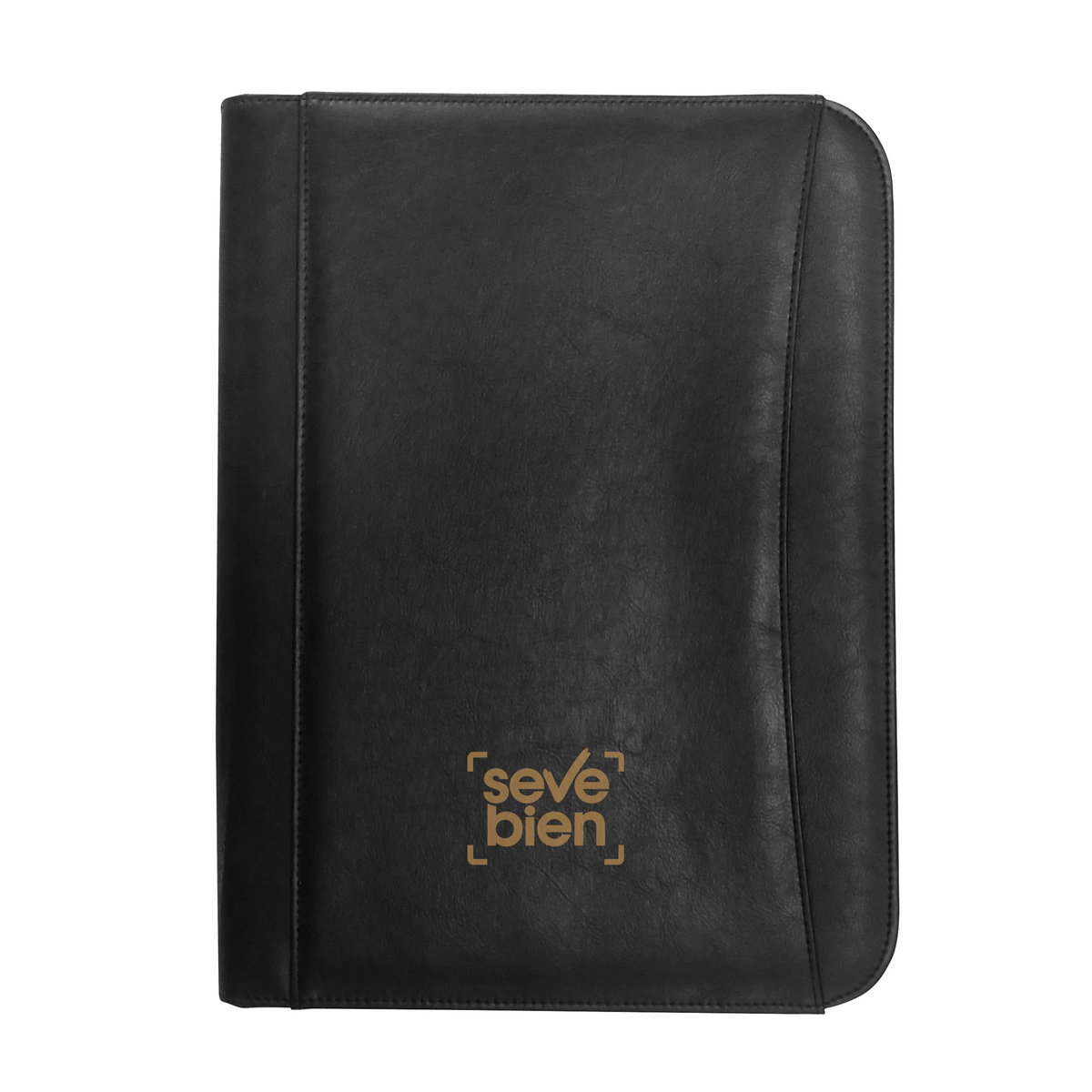 Carpeta Con Cierre Elevator poliuretano personalizado con logo empresa - Merchandising corporativo Chile