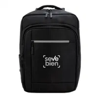 Mochila Recta poliéster jacquard bolsillo acolchado